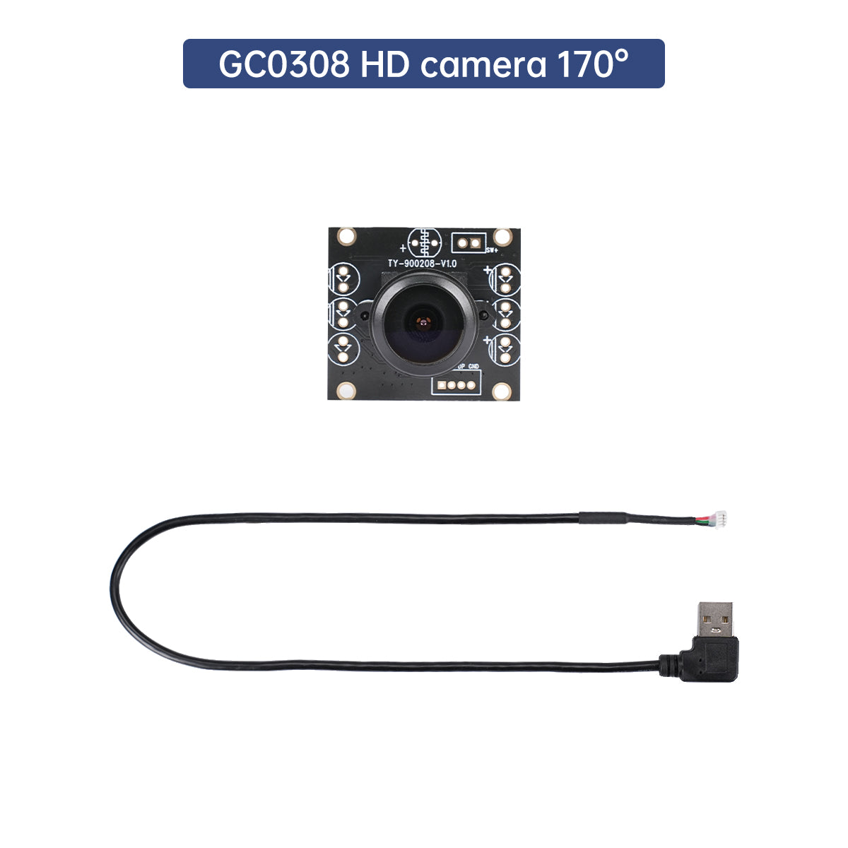 USB Wide-angle Camera Jetson Nano Raspberry Pi 5 Driver-free Smart Car ROS Robot Vision Module USB Wide-angle Camera Jetson Nano Raspberry Pi 5 Driver-free Smart Car ROS Robot Vision Module